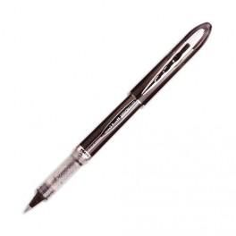 UNIBALL STYLO ROLLER POINTE MÉTAL FINE ENCRE LIQUIDE NOIRE UNI MITSUBISHI UNI BALL VISION ELITE UB200