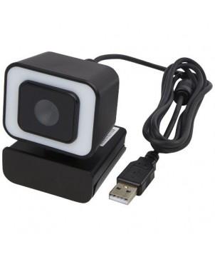 WEBCAM HYBRID - NOIR - ACCESSOIRES AUDIO ET VIDÉO PUBLICITAIRES