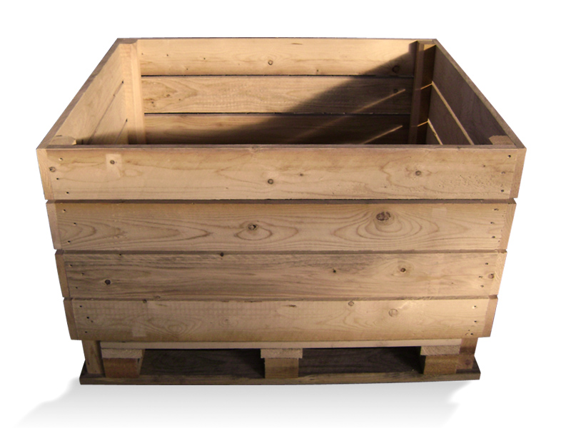 Caisses-palettes en bois - à claire-voie ou caisse pleine - Scierie Kocher_0