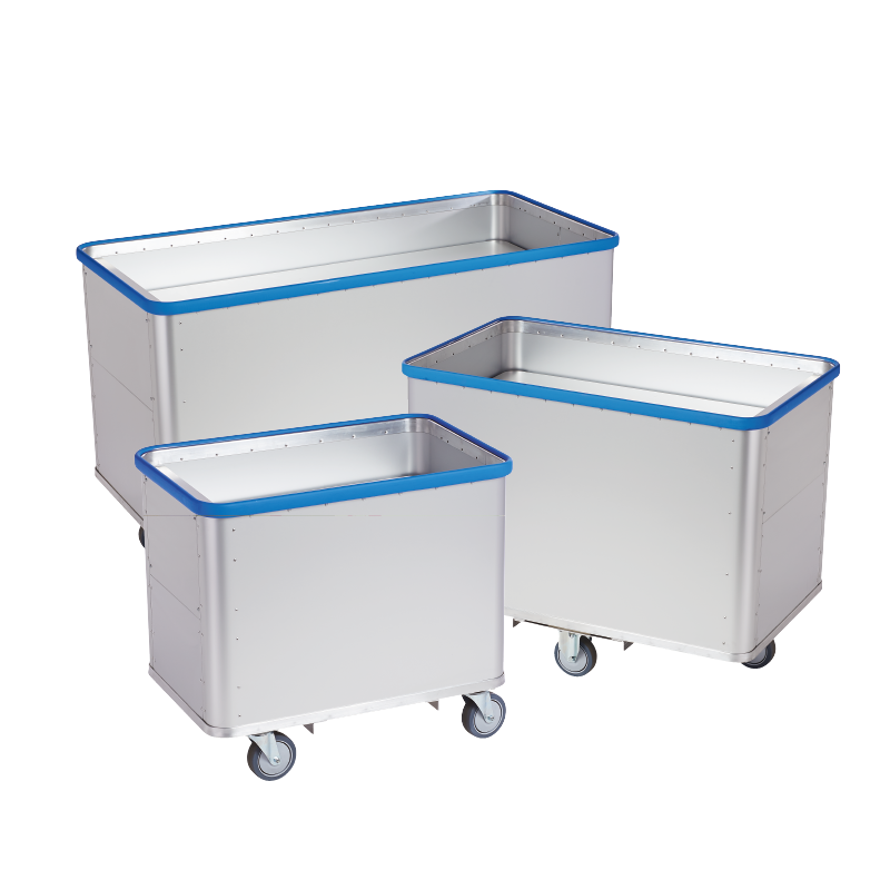 Chariot à fond mobile - SCLESSIN - alliage d’aluminium anodisé, ergonomique, réglage 25 kg_0