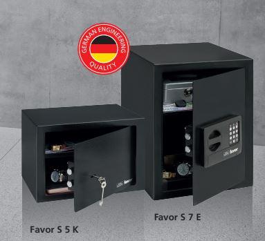Coffre-fort de sécurité S 7 E - Compact avec dimensions précisées_0