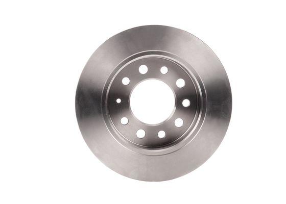 Disque de frein Bosch 0986479697 - boîte de 2 disques - arrière - plein - 5 trous - épaisseur 10mm_0