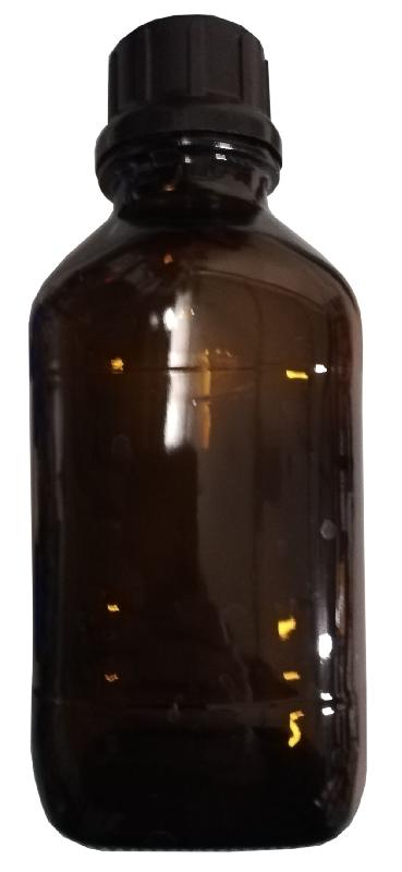 Flacon de laboratoire en verre brun carré - 1000 ml_0