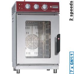 Four vapeur/convection électrique - 7x GN 1/1 mécanique FVS-711 - Chauffage inox et vapeur directe_0