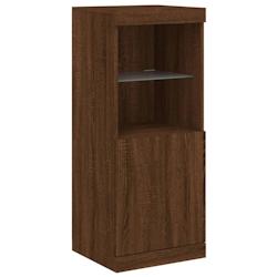 Helloshop26 - Buffet bahut commode armoire meuble de rangement organisateur cuisine salle de séjour salon avec lumières LED 41 x 37 02_0029920 - 300_0