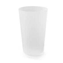 Lot de Verres Gobelets PINTE 60 cl (50 utile), Réutilisable et Recyclable en Polypropylène sans BPA - Translucide - D-Work - 3664100208444_0