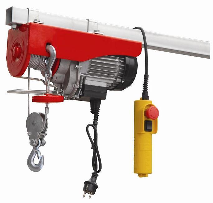 Palan électrique 230V - 1050W - Capacité 300/600 kg - Système d'arrêt automatique - IP54_0