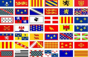 Pavillons de nos provinces en maille polyester_0
