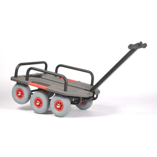 Petite remorque SUPERHOND - roues gonflables ou increvables - 250 kg de charge maximale - 3 versions disponibles_0