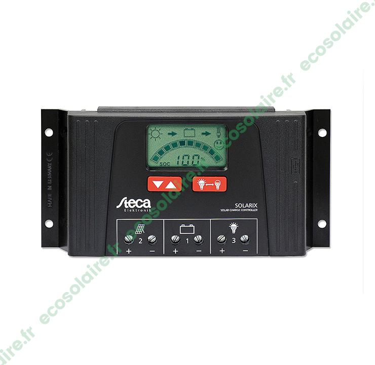 Régulateur de charge solaire PWM Solarix 2525 - 25A - 12/24V - STECA_0