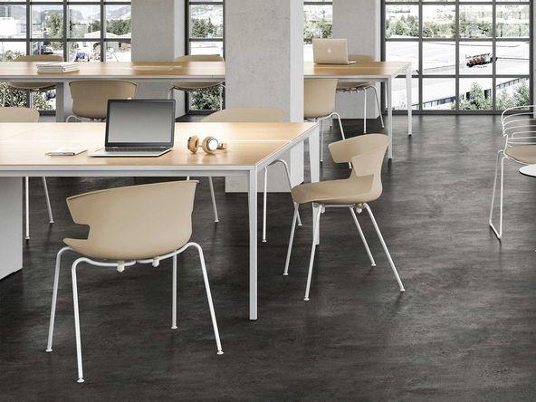 Lot de 2 chaises polyvalentes Dextra Etner en polypropylène_0