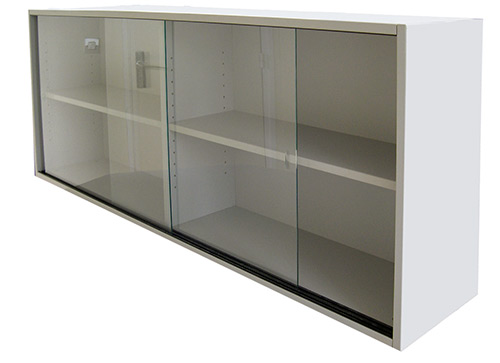 Sur-meubles vitrines - 1200 x 300 x 600 mm - Réf RA 8207 - BIOLAB_0