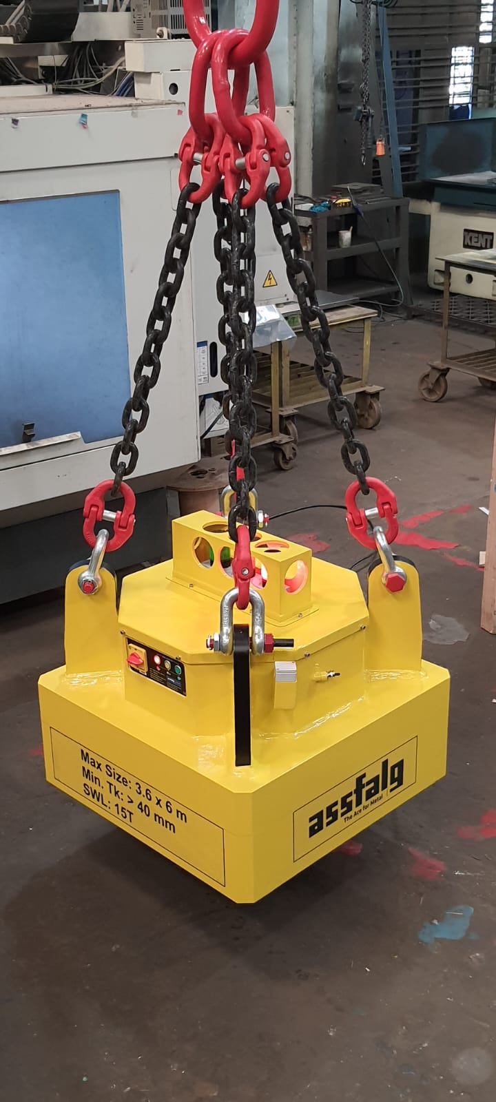 Aimant de levage électro-permanent avec une triple sécurité - EPMH 15_1