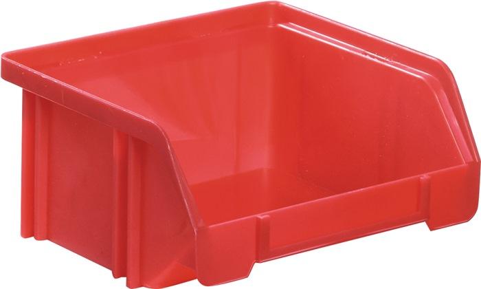 Boîte de rangement à  ouverture frontale LK L85/65xl105xH45mm PS rouge LA-KA-PE_0