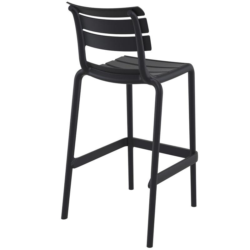 Chaise haute restaurant Sorgues - NOIR_0