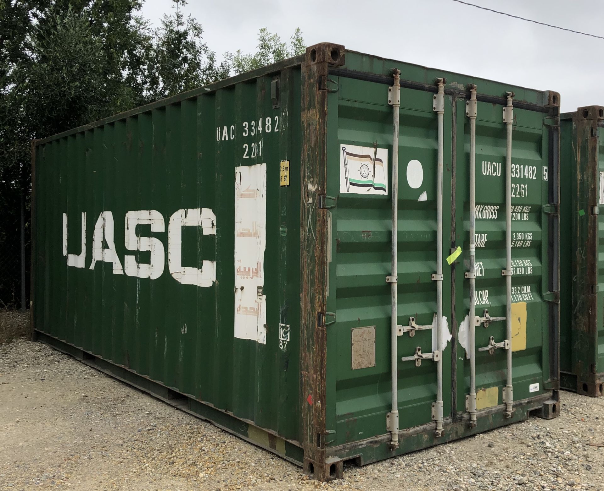 Containers de 20 pieds