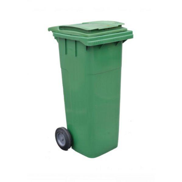 Conteneur poubelle - 140 litres Vert_0