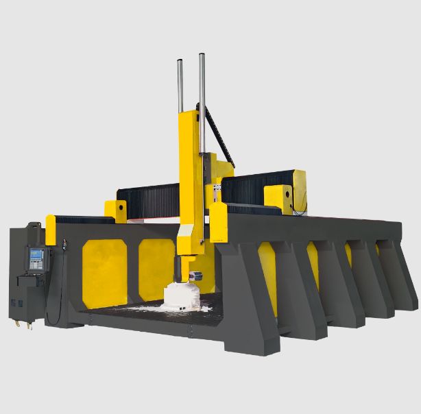 Fraiseuse 5 axes CNC à portique sur-mesure - LUQUE Machines - Usinage de matériaux volumineux, bois, plastique et métaux non-ferreux_0