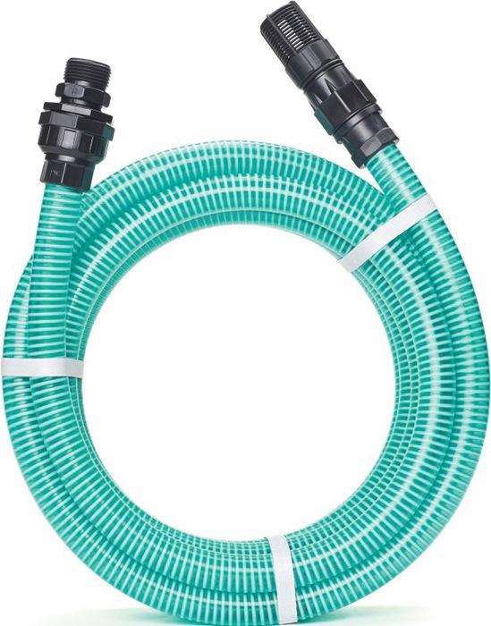 Garniture de tuyau d'aspiration RAUSPIRALFLEX D. Intérieur 22 mm vert transparent 2,6 mm longueur 7 m rouleau REHAU_0