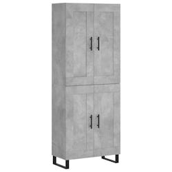Helloshop26 - Buffet bahut commode armoire meuble de rangement organisateur cuisine salle de séjour salon haut 69,5 x 34 x 180 cm 02_0034539 - 300021_0