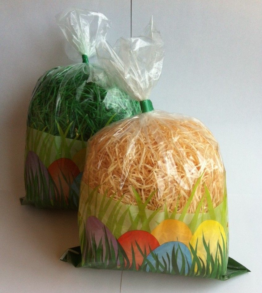 Laine de bois déco Lindner - Frisure de calage pour nid de Pâques - couleurs verte et naturelle_0