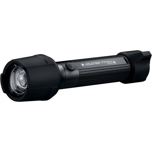 Lampe torche RS PRO LED Rechargeable, Noir, 1 200 lm, IP68