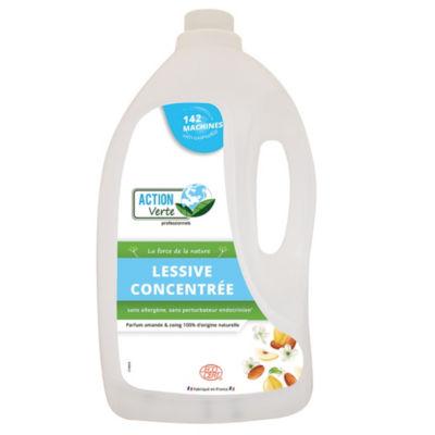 Lessive liquide concentrée écologique Action Verte 142 lavages_0