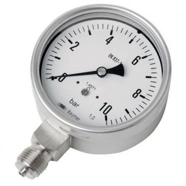 Manomètre différentiel MEX5 inox - G1/2 BH1 0-25 bar - Marque BAUMER SAS_0