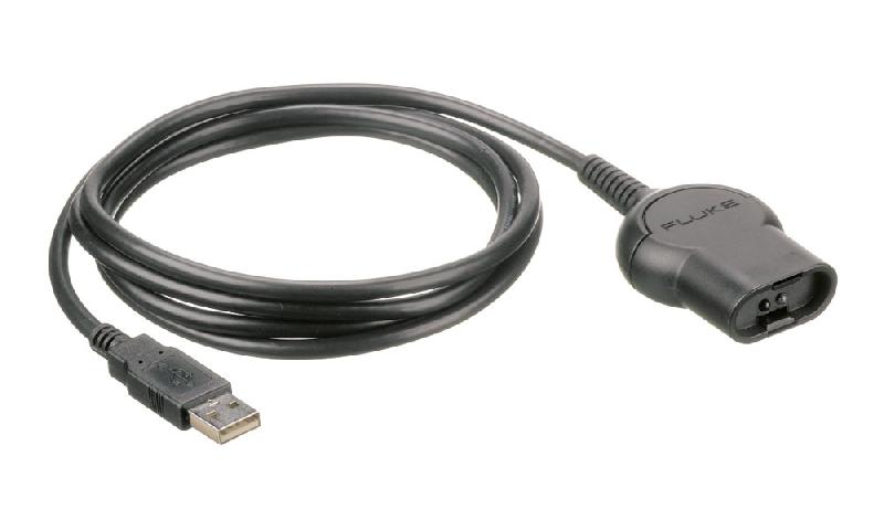 OC4USB - Câble opto-isolé USB Fluke pour ScopeMeters et énergimètres compatibles_0