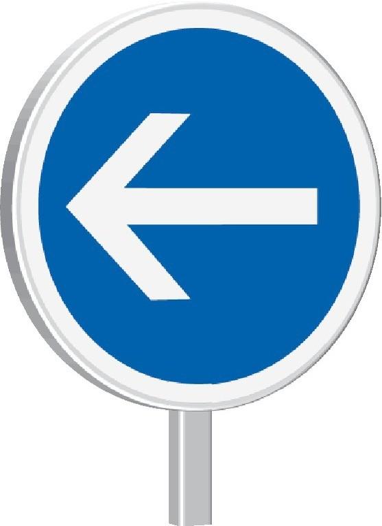 Panneaux permanents Taliasign B 850 mm classe 1 - PPTLGLV1B29A1-TL02_0