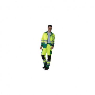 Pantalon HV Classe 2 Roady EJ82 - Renforcé Genoux - Orange/Marine Taille 60_0