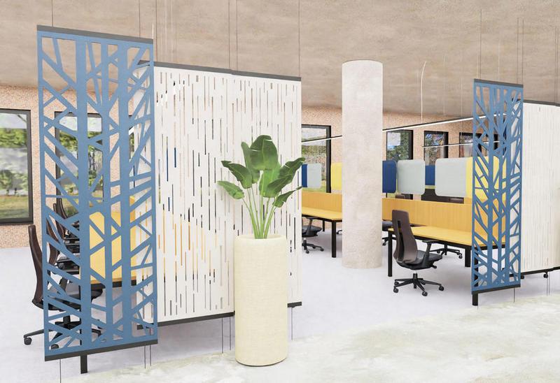 Partition acoustique suspendue BuzziFalls_0
