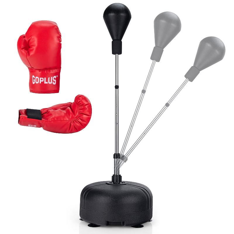 Physionics® Sac de Frappe sur Pied pour Adultes Sac de Boxe