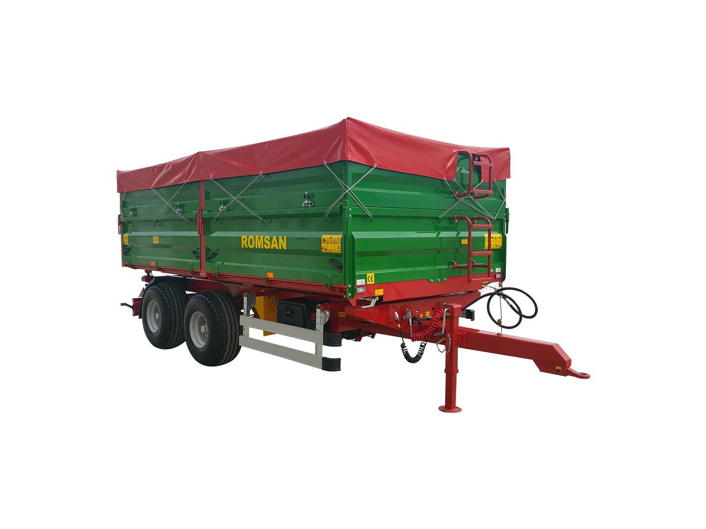 R 100 TASGA Benne agricole à tandem essieu - ROMSAN - capacité 10 000 kg_0