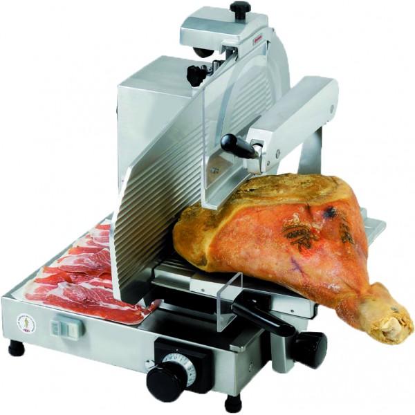 Trancheur manuel vertical inox 0,3 kW ø lame 300 mm_0