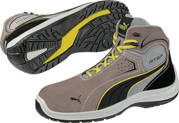 Botte de sécurité TOURING STONE MID pointure 43 stone S3 EN ISO 20345:2011 cuir velours hydrophobe PUMA_0