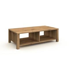 Deladeco Table basse contemporaine chêne etna Bonno - 3665367385749_0