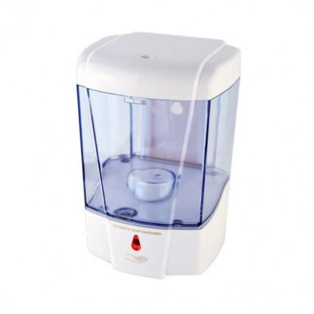 Distributeur de savon et shampoing automatique mural - 600 ml transparent ergonomique avec détecteur de mouvement_0