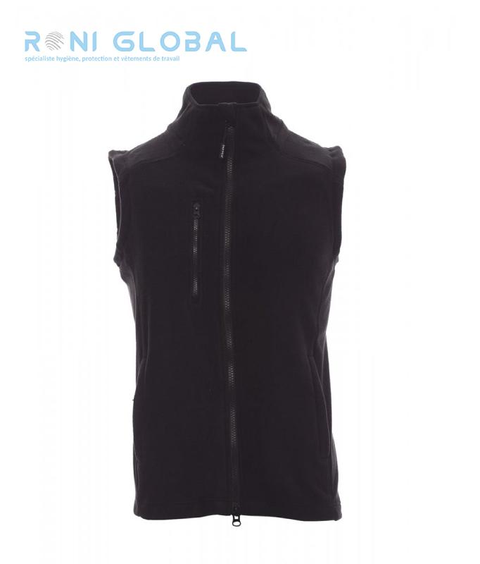 Gilet de travail homme - polaire en polyester - coupe droite - 3 poches - EASY+ PAYPER_0