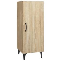 Helloshop26 - Buffet bahut commode armoire meuble de rangement organisateur cuisine salle de séjour salon sonoma 34,5 x 34 x 90 cm 02_0031543 - 30002_0