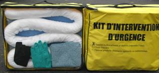 Kit absorbant d'intervention hydrocarbures - 48 litres_0