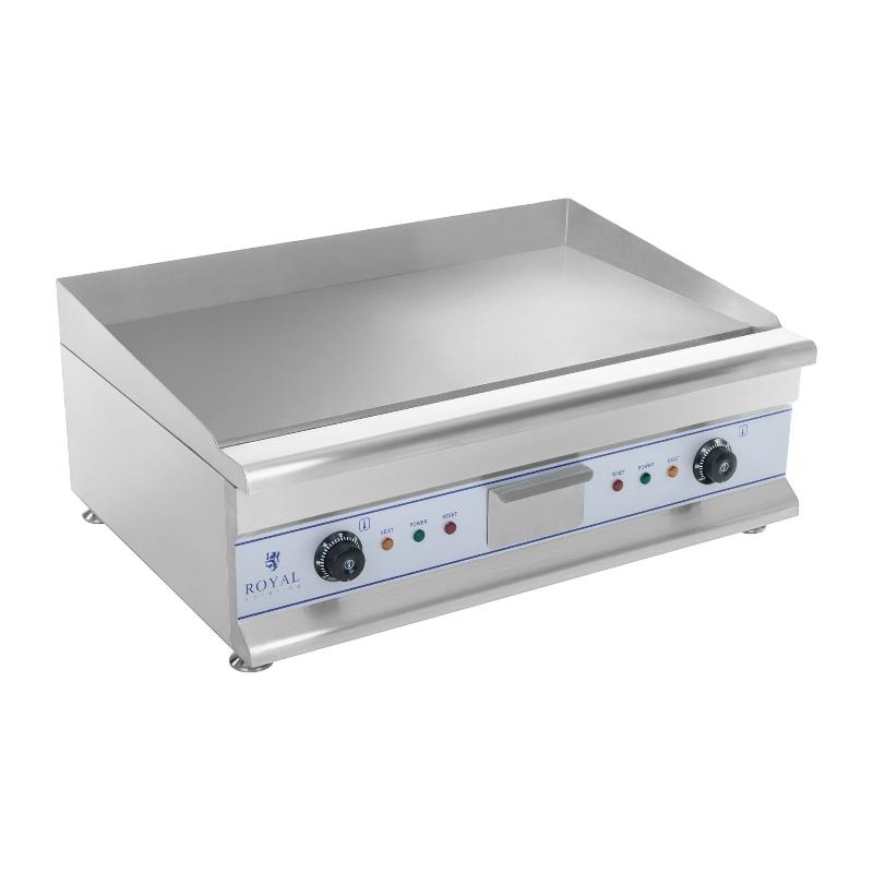 PLANCHA ÉLECTRIQUE LISSE - 75CM - 2 X 3.2KW ACIER INOX PROFESSIONNEL 3614042_0