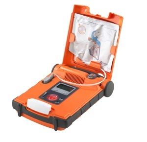 Powerheart g5 - matériel de secourisme - france neir - défibrillateur semi-automatique + 1 paire d électrodes sans capteur_0