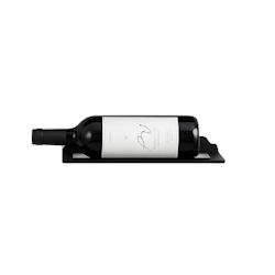 Range-bouteilles mural Baga individuel 1 bouteille VinoGuard Noir - noir métal VG-Baga-01-N_0