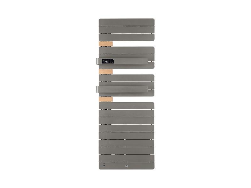 Sèche-serviettes connecté Allure Virtuose 1750W Roche/Chêne Mat à gauche - Thermor - 483143_0