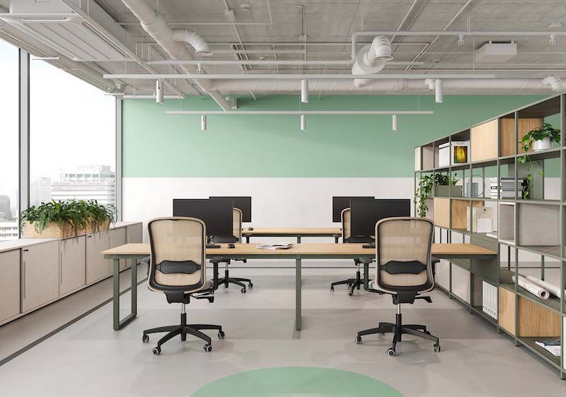 Service d'aménagement de bureaux dédié aux  PME/PMI  : une solution ergonomique et esthétique  adaptée à vos besoins spécifiques_1