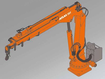 Grue auxiliaire Atlas T51 - modèle T51_0