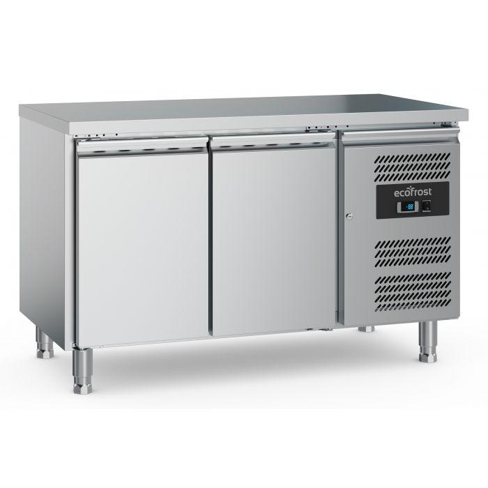 Table réfrigérée 2 portes - groupe à droite - profondeur 600mm - capacité 228L - modèle 7950.5220_0