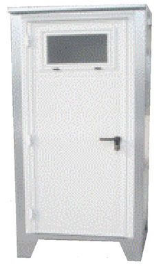 Toilette mobile raccordable box 2 / pmr / 99 x 99 x 225 cm_0
