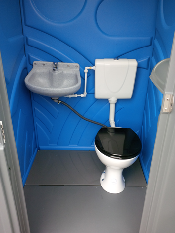 Toilette mobile raccordable mondo / 111.8 x 121.9 x 231 cm_0